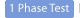 1 Phase Test