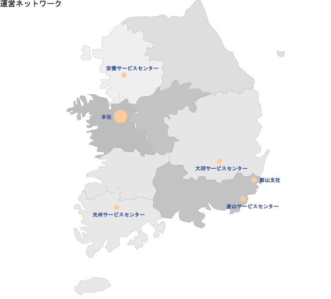 運営ネットワーク